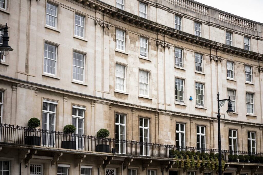 Georgian terrace in Central London, England. Image: Sarah Frances Kelley for The Buying Solution